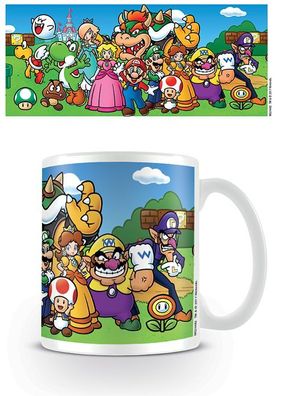 Super Mario Characters Tasse Kaffetasse Mug Tazza Neu NEW