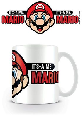 Super Mario Its A Me Mario Tasse Kaffetasse Mug Tazza Neu NEW