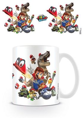 Super Mario Odyssey Cap Montage Tasse Kaffetasse Mug Tazza Neu NEW