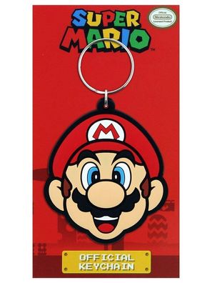 Super Mario gummi Schlüsselanhänger Keychain Porte Cles NEU NEW