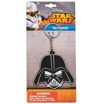 Star Wars Gummi Schlüsselanhänger Darth Vader NEU NEW keychain Porte Clés