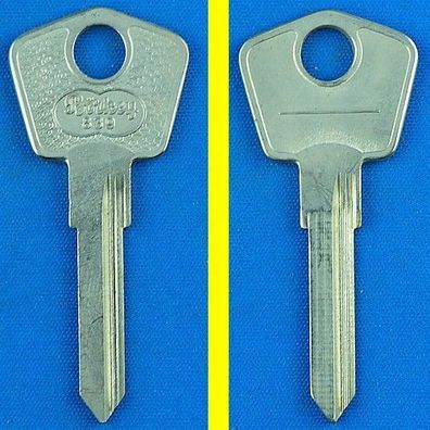 Schlüsselrohling Börkey 839 für verschiedene Huf, Ymos / ältere Mercedes