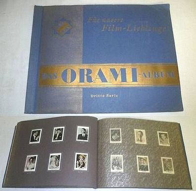 Das Orami-Album Für unsere Film-Lieblinge Dritte ( 3. ) Serie