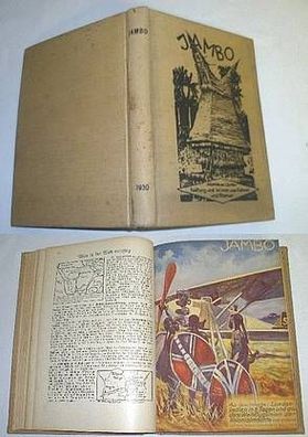 Jambo - 10729 , 10737 und Wissen aus Kolonie und Übersee, 7. Jahrgang 1930 Hefte 1 bi