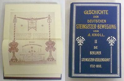 Geschichte der deutschen Steinsetzer-Bewegung 2. Band: Die Berliner Steinsetzer-Gesel