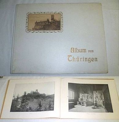 Album von Thüringen - 47 Ansichten nach Naturaufnahmen in Photographiedruck