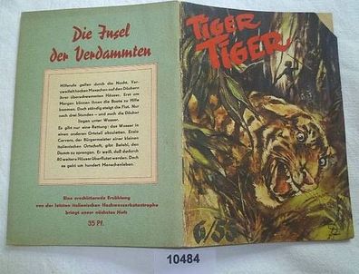 Tiger - Tiger (Kleine Jugendreihe Nr. 6 / 1955 - 6. Jahrgang, 2. Märzheft)