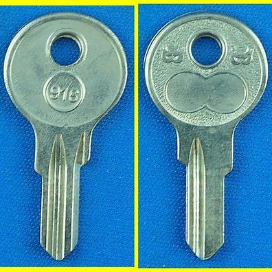 Schlüsselrohling Börkey 916 für verschiedene Bouchon, Häfele, JU, LAS, Meteor, Renz