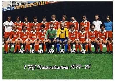 1 FC Kaiserslautern + +1977-78 + +Super MK + +