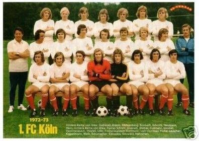 1 FC Köln + +1972-73 + +Super MK + +