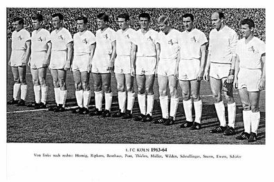 1 FC Köln + +1963-64 + +Super MK + +2