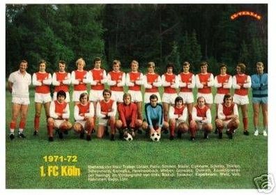1 FC Köln + +1971-72 + +Super MK + +