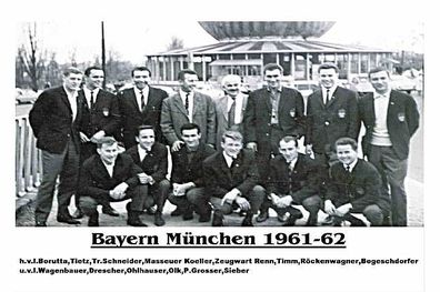 FC Bayern München + +1961-62 + +Super MK + +2
