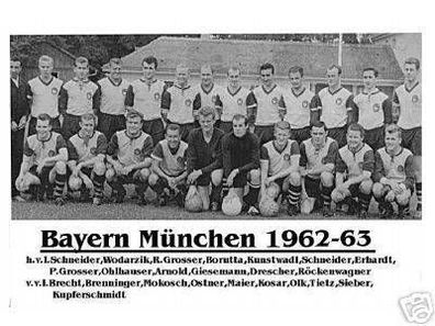 FC Bayern München + +1962-63 + +Super MK + +