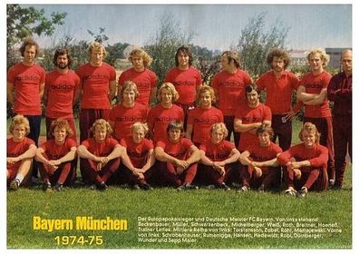 FC Bayern München + +1974-75 + +Super MK + +
