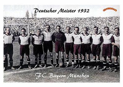 FC Bayern München + +Deutscher Meister 1932 + +Super MK + +