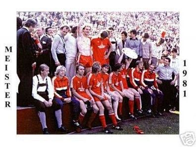 FC Bayern München + +Deutscher Meister 1981 + +Super MK + +