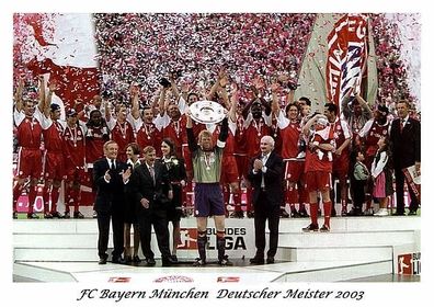 FC Bayern München + +Deutscher Meister 2003 + +Super MK + +