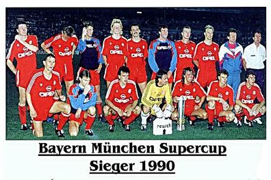 FC Bayern München + +Supercup Sieger 1990 + +Super MK + +
