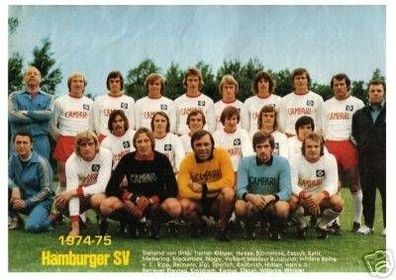 Hamburger SV + +1974-75 + +Super MK + +