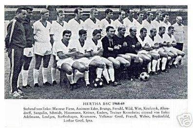 Hertha BSC Berlin + +1968-69 + +Super MK + +