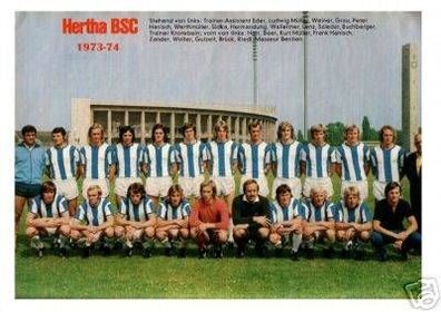 Hertha BSC Berlin + +1973-74 + +Super MK + +
