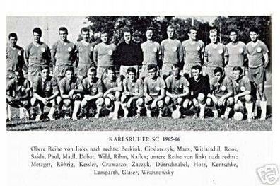 Karlsruhe SC + +1965-66 + +Super MK + +