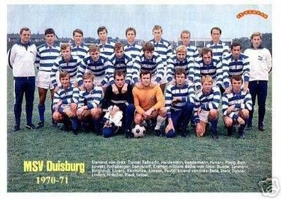 MSV Duisburg + +1970-71 + +Super MK + +