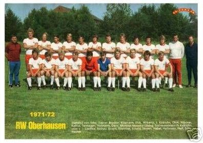 Rot-Weiss Oberhausen + +1971-72 + +Super MK + +