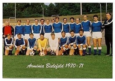Armimia Bielefeld + + 1970-71 + + Super Mannschaftskarte + +
