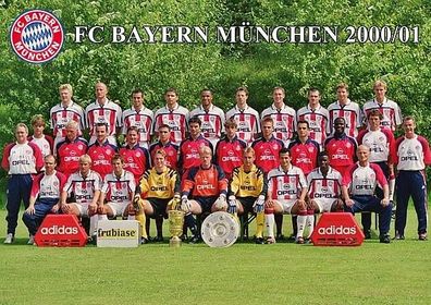 Bayern München + + 2000-01 + + Super Mannschaftskarte + +