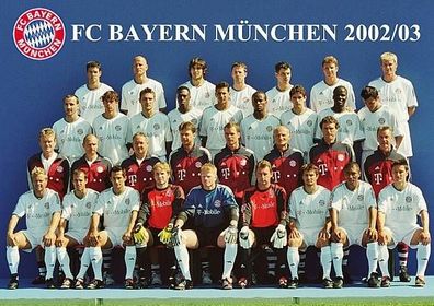 Bayern München + + 2002-03 + + Super Mannschaftskarte + +