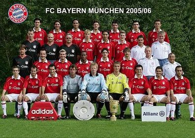 Bayern München + + 2005-06 + + Super Mannschaftskarte + +