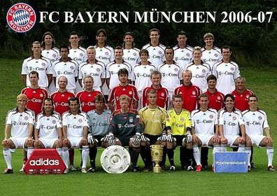 Bayern München + + 2006-07 + + Super Mannschaftskarte + +