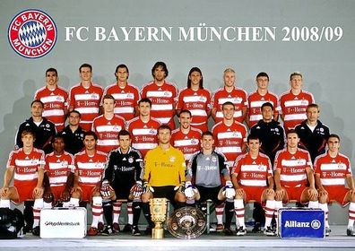 Bayern München + + 2008-09 + + Super Mannschaftskarte + +