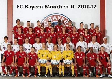 Bayern München II + + 2011-12 + + Super Mannschaftskarte + +