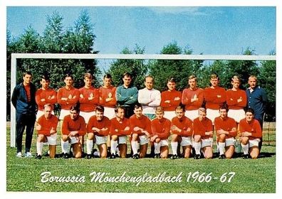 Borussia Mönchengladbach + + 1966-67 + + Super Mannschaftskarte + +