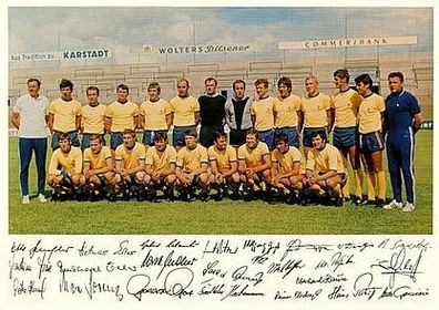 Eintracht Braunschweig + + 1970-71 + + Super Mannschaftskarte + +