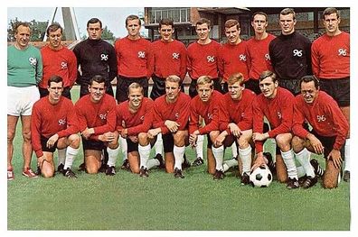 Hannover 96 + + 1966-67 + + Super Mannschaftskarte + +