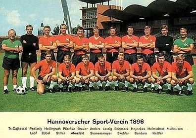 Hannover 96 + + 1968-69 + + Super Mannschaftskarte + +