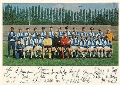 Hertha BSC Berlin + + 1970-71 + + Super Mannschaftskarte + +