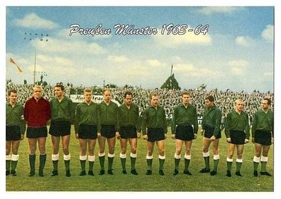 Preussen Münster + + 1963-64 + + Super Mannschaftskarte + +