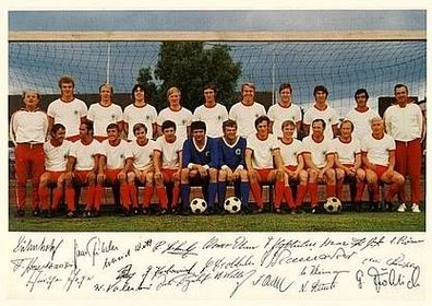 Rot-Weiss Oberhausen + + 1970-71 + + Super Mannschaftskarte + +