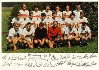 VFB Stuttgart + + 1970-71 + + Super Mannschaftskarte + +