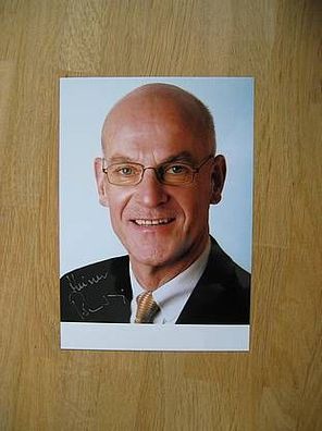 Niedersachsen Minister Heiner Bartling - handsigniertes Autogramm!!!