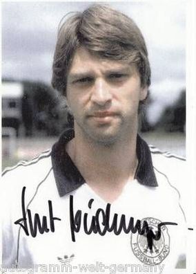 Kurt Niedermayer DFB Nationalspieler 80er Jahre Autogrammkarte Original Signiert