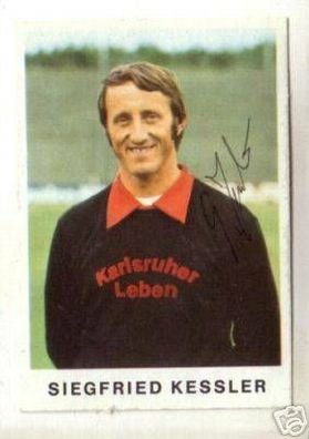 Siegfried Kessler Karlsruher SC 75-76 Bergmann SB Sign