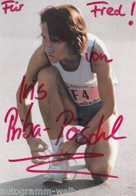 Iris Biba-Pöschl Autogrammkarte 90er Jahre Orig. Signiert + A 16031