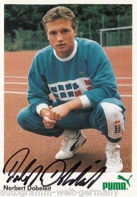 Norbert Dobeleit Autogrammkarte 90er Jahre Orig. Signiert + A 16030