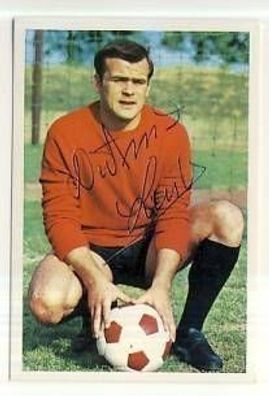 Dietmar Linders MSV Duisburg Bergmann SB 1968-69 Sign.